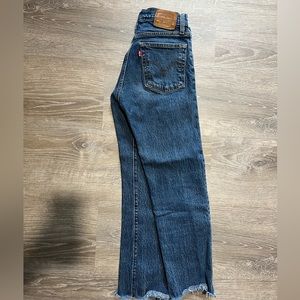Levi Wedgie Straight Jeans